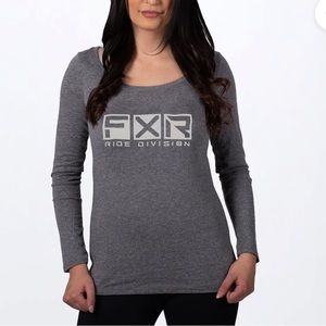 FXR Helium Tech Longsleeve Heather Grey